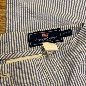 Vineyard vines mens Seersucker pants 32 x 32